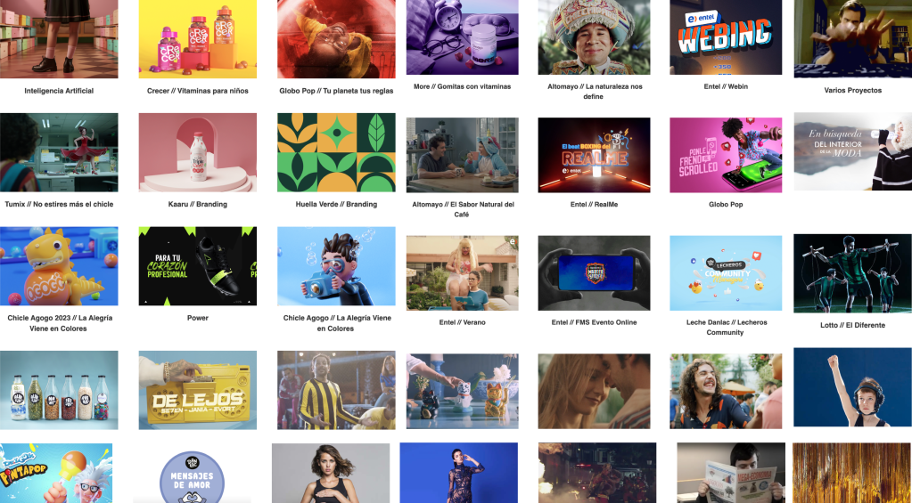 Porfolio de publicidad